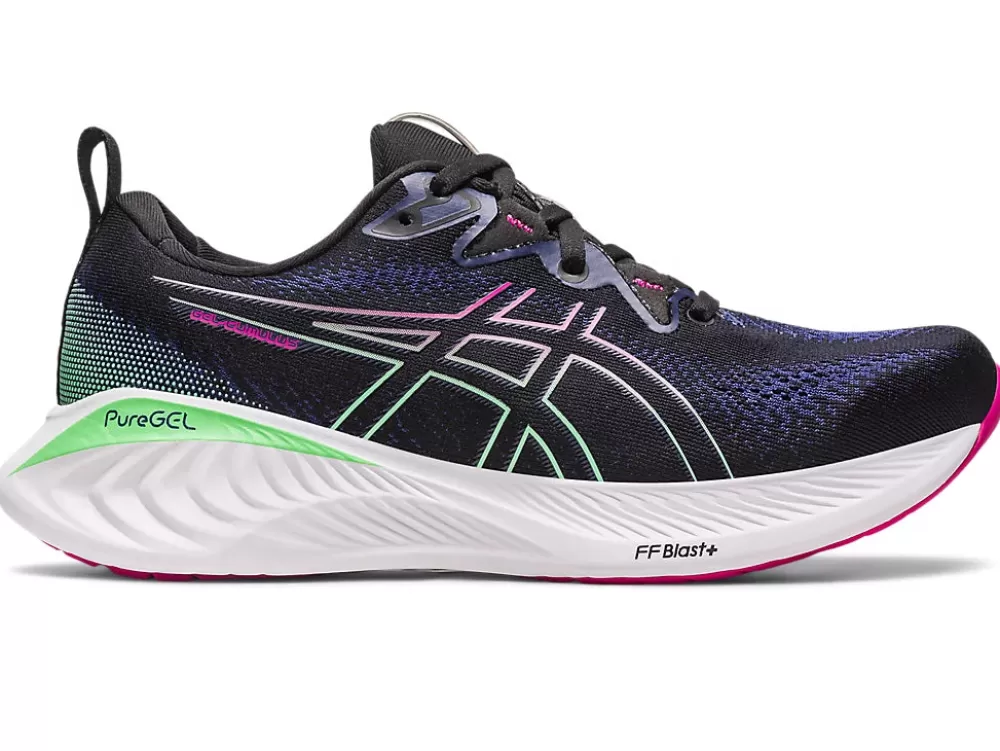 Running^Asics GEL-Cumulus 25 Womens Black/Pink Rave