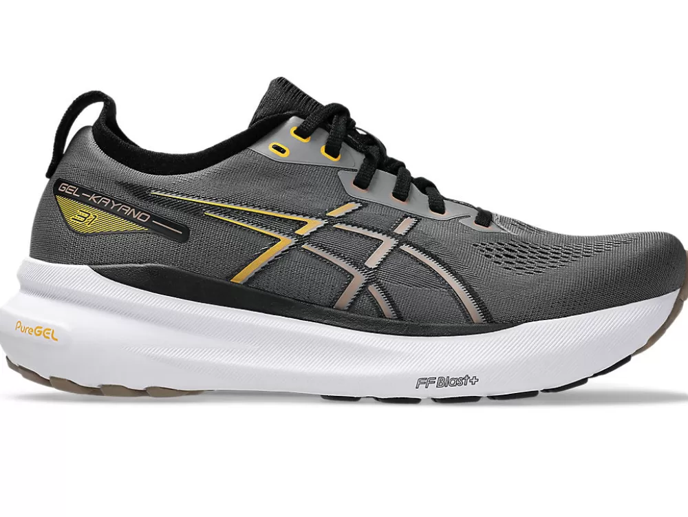 Running^Asics GEL-Kayano 31 Mens Carbon/Taupe Grey