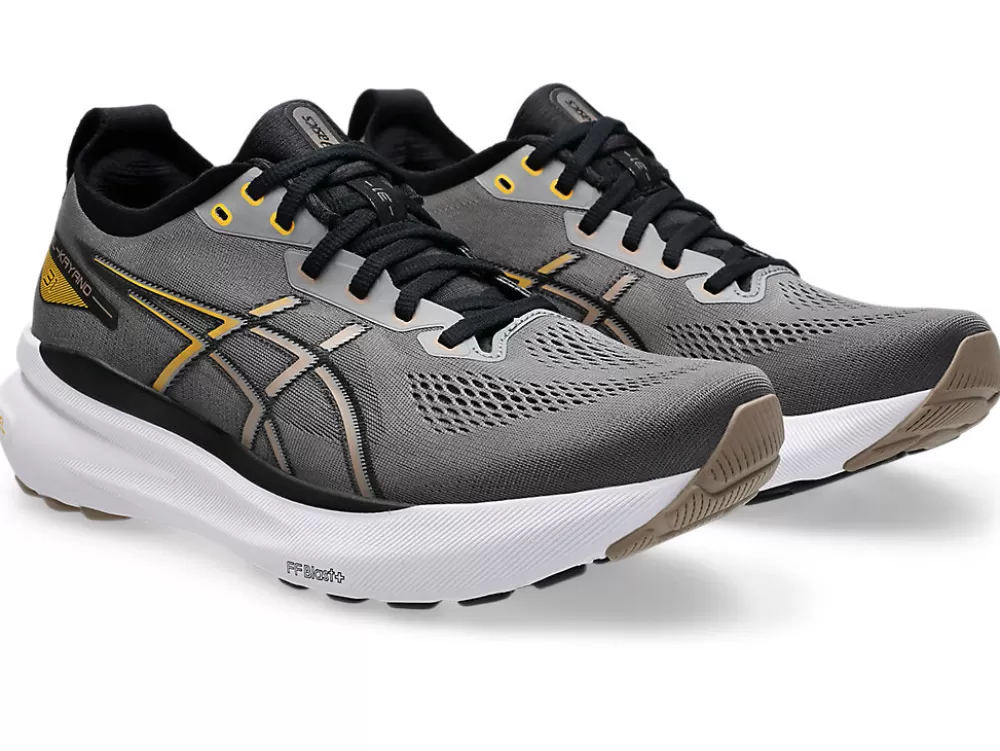 Running^Asics GEL-Kayano 31 Mens Carbon/Taupe Grey