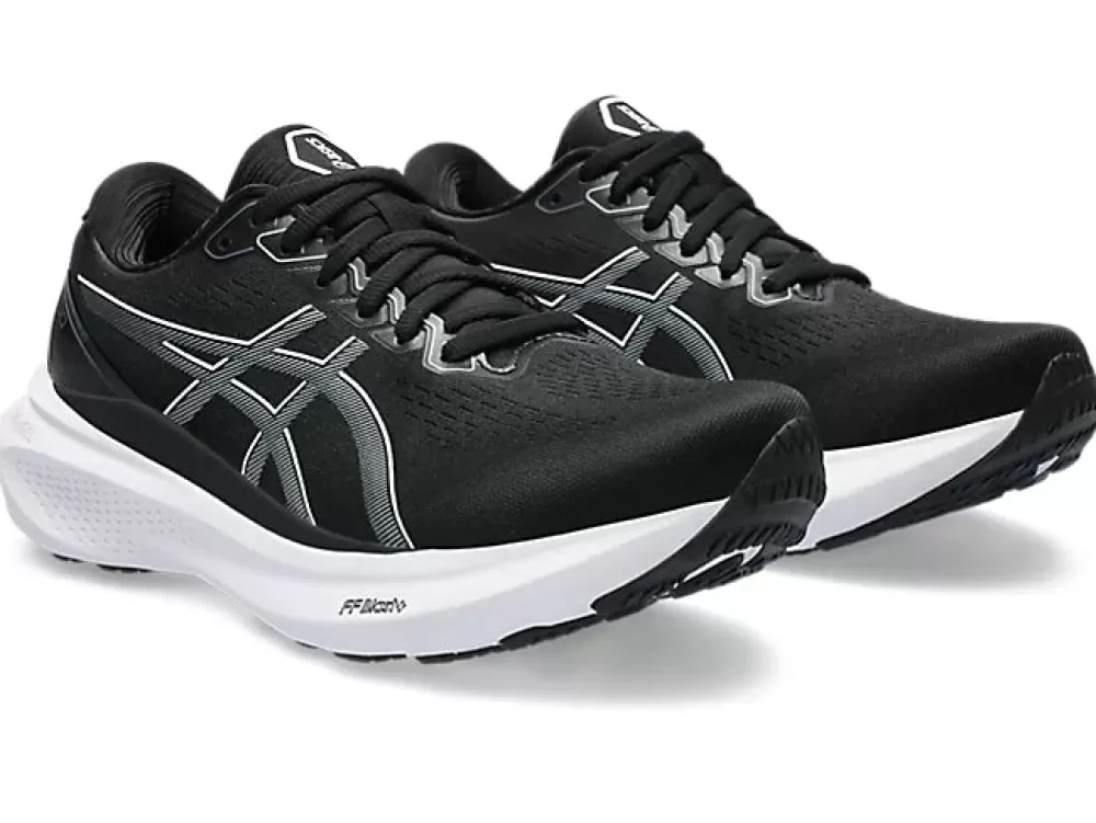 Running^Asics GEL-Kayano 30 Womens (2A Narrow) Black/Sheet Rock