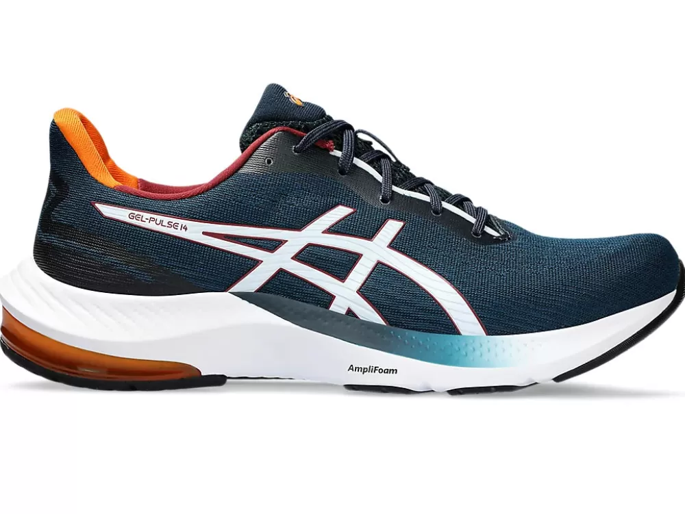 Running^Asics GEL-Pulse 14 Mens Mako Blue/White