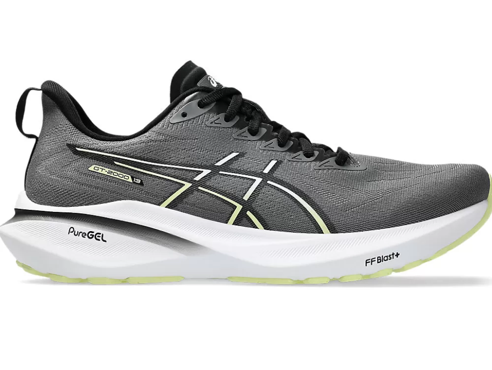 Running^Asics GT-2000 13 Mens (2E Wide) Carbon/Black