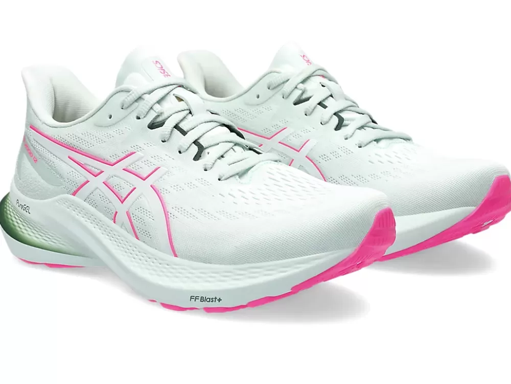 Running^Asics GT-2000 12 Womens (D Wide) Pure Aqua/White