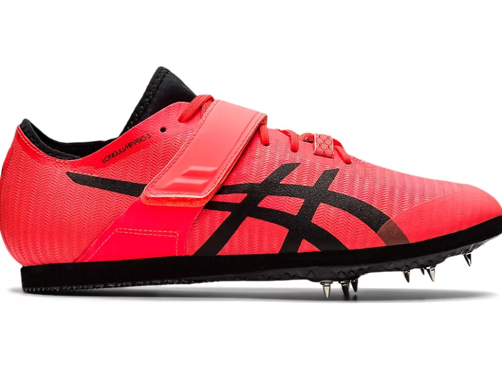 Field^Asics Long Jump Pro 3 Sunrise Red/Black