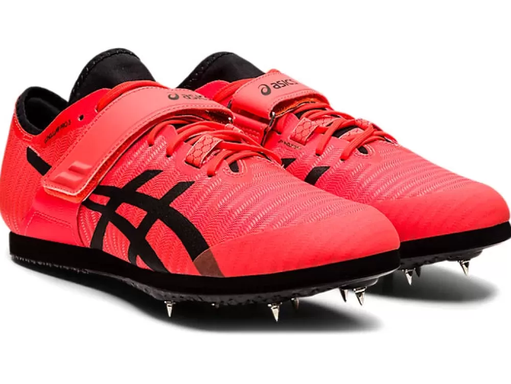 Field^Asics Long Jump Pro 3 Sunrise Red/Black