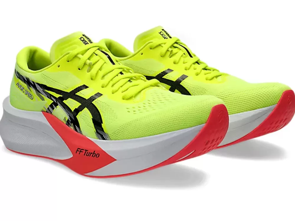 Racing | Running^Asics Magic Speed 4 Paris Mens Safety Yellow/Black