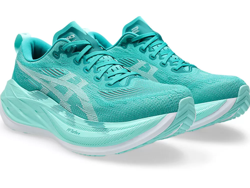 Running^Asics Superblast 2 Wave Teal/Illuminate Mint