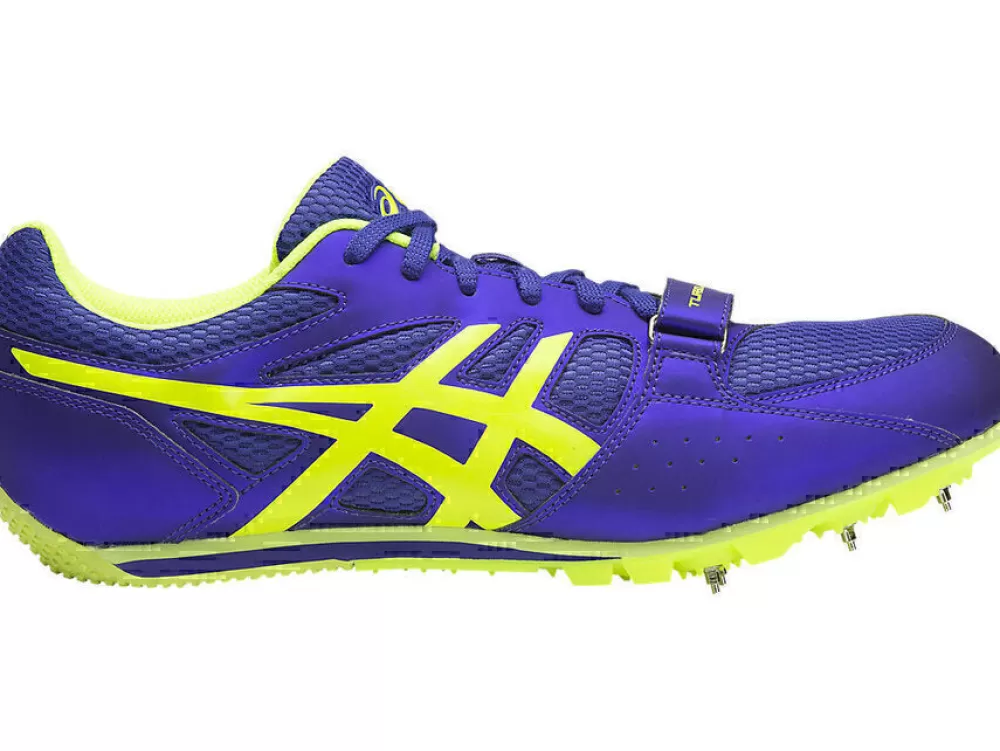 Field^Asics Turbo Jump 2 Deep Blue/Flash Yellow