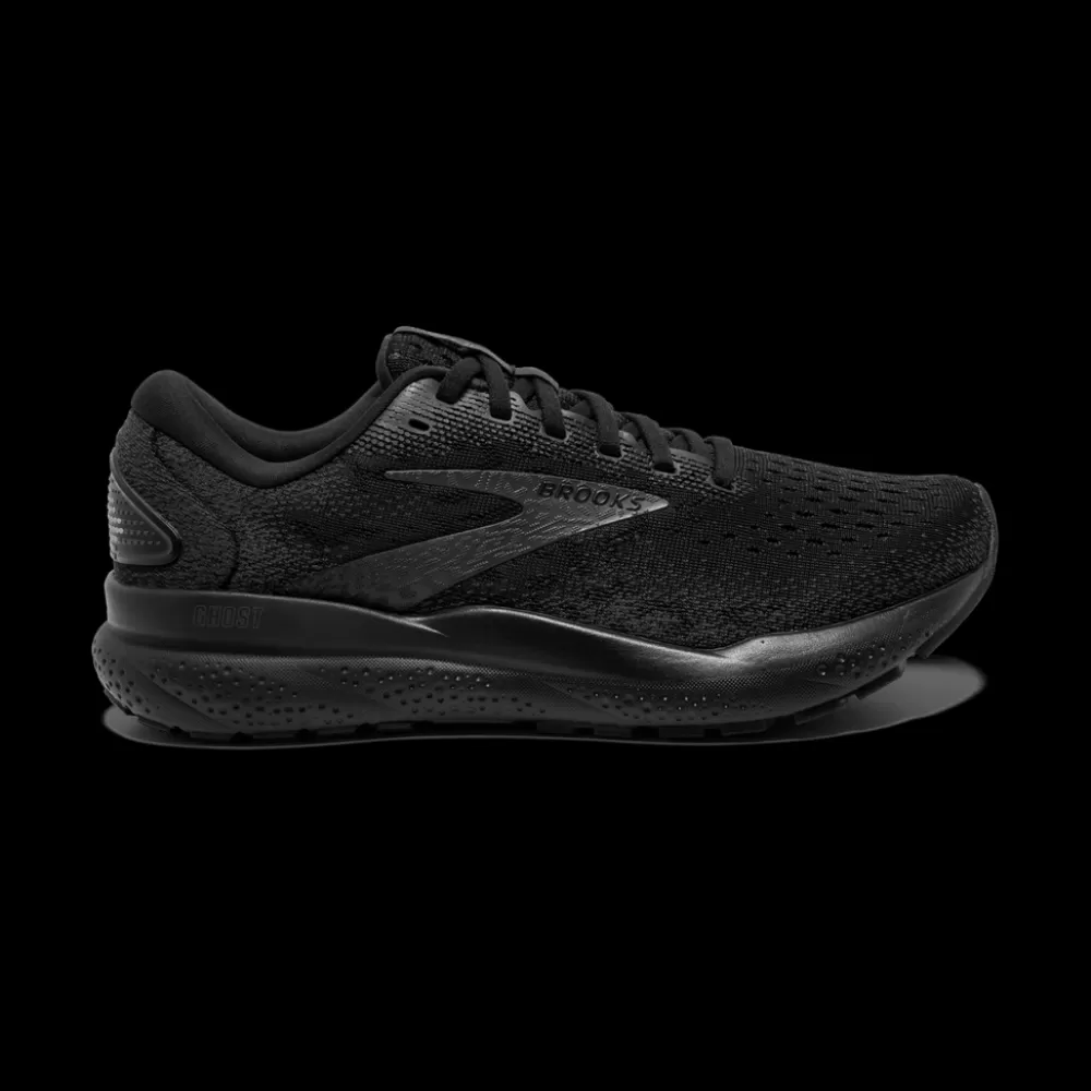 Running^Brooks Ghost 16 Womens (2A Narrow) BLACK/BLACK/EBONY