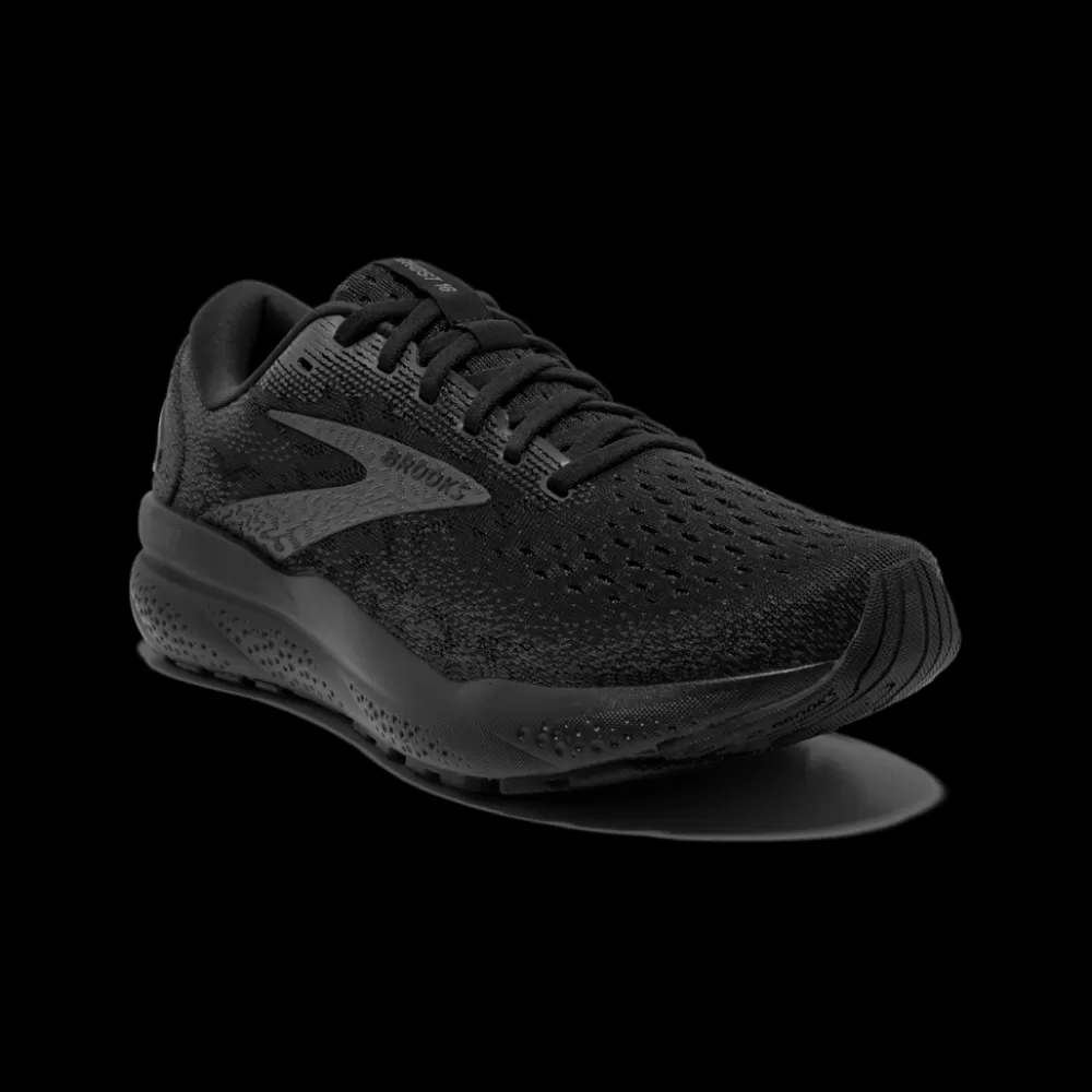 Running^Brooks Ghost 16 Womens (2A Narrow) BLACK/BLACK/EBONY