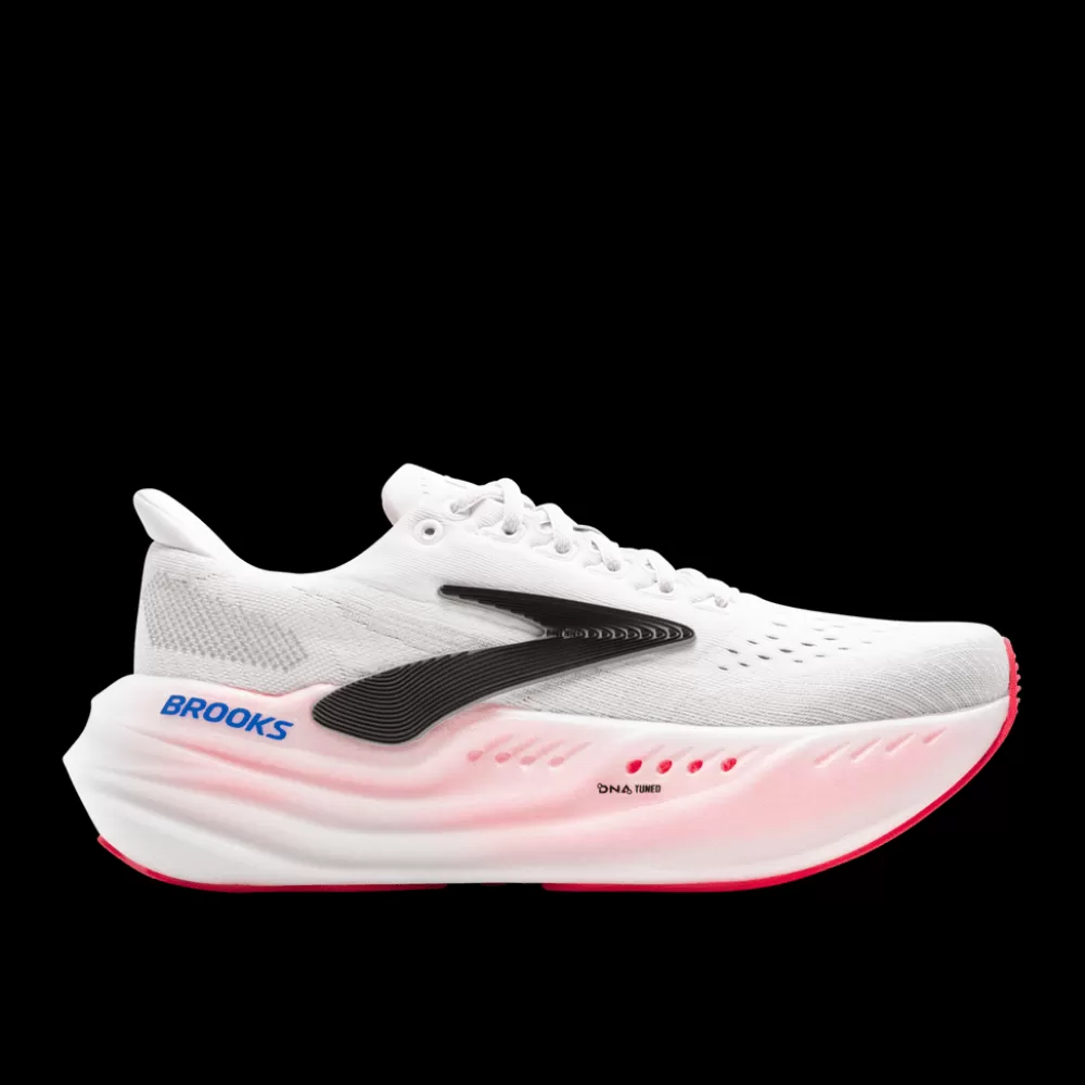 Running^Brooks Glycerin Max Womens WHITE/BLACK/DIVA PINK