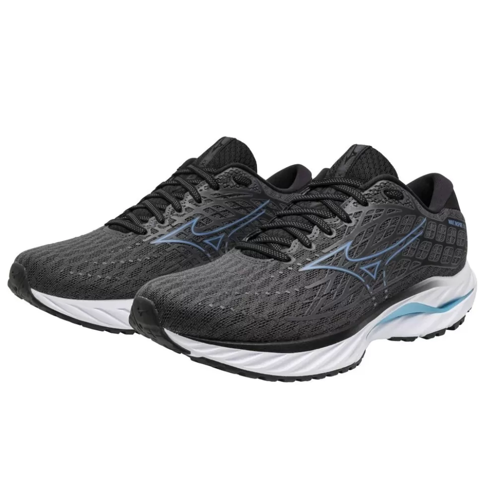 Running^Mizuno Wave Inspire 20 Mens Iron Gate