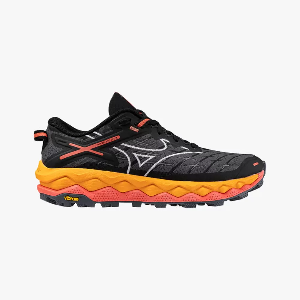 Trail | Running^Mizuno Wave Mujin 10 Womens Black Hot Coral