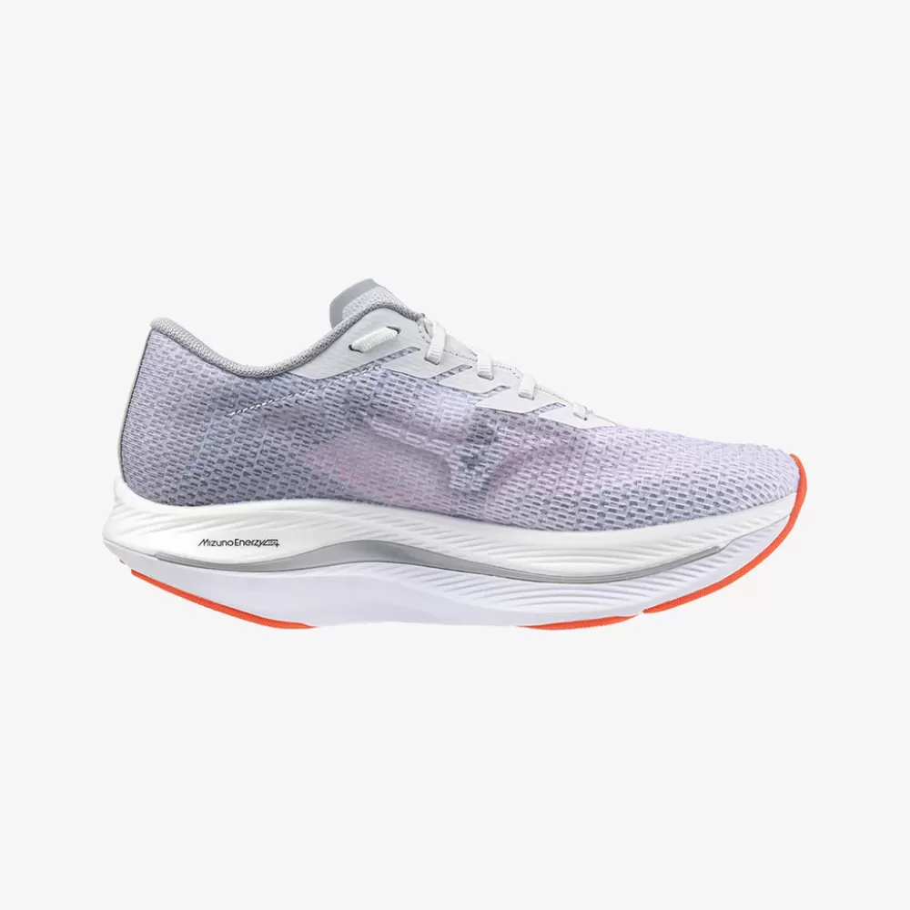 Running^Mizuno Wave Rebellion Flash 2 Mens White Harbour