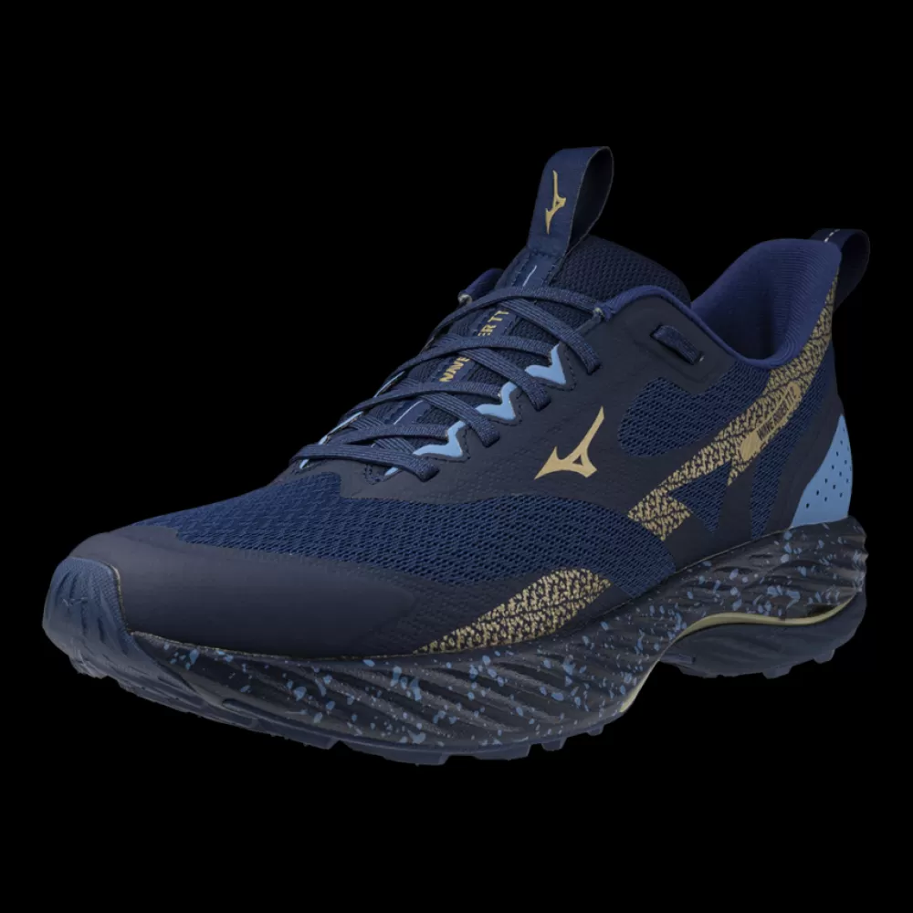 Trail | Running^Mizuno Wave Rider TT 2 Mens Estate Blue/Golden Halo/Parisian Blue