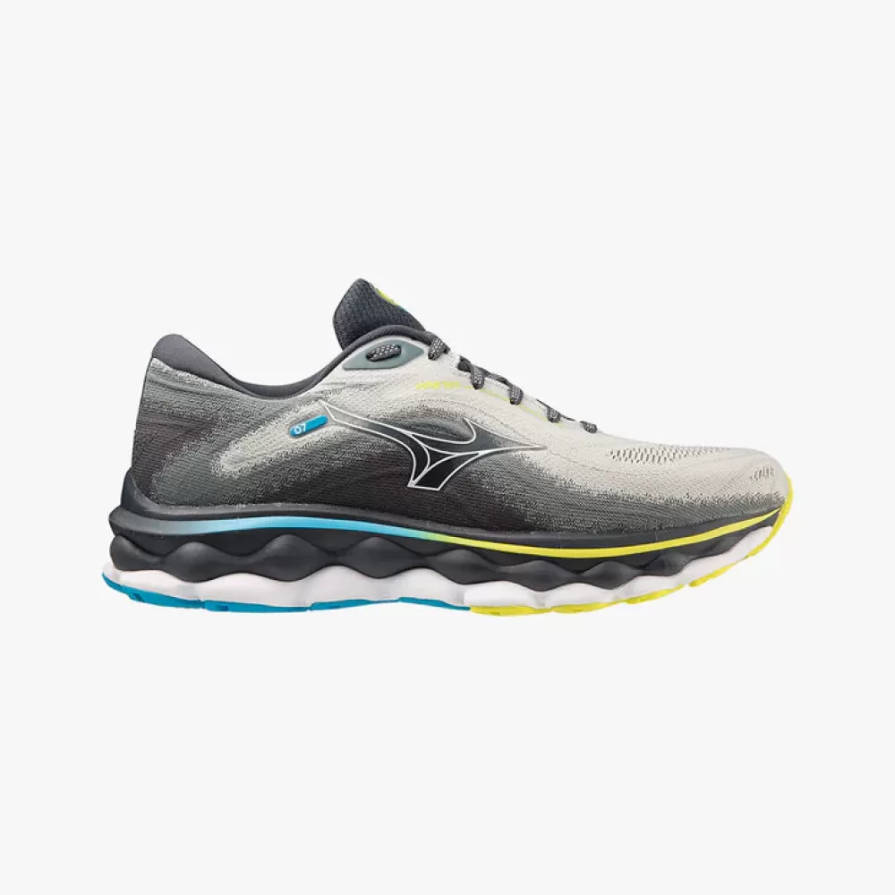 Running^Mizuno Wave Sky 7 Mens Pearl Blue