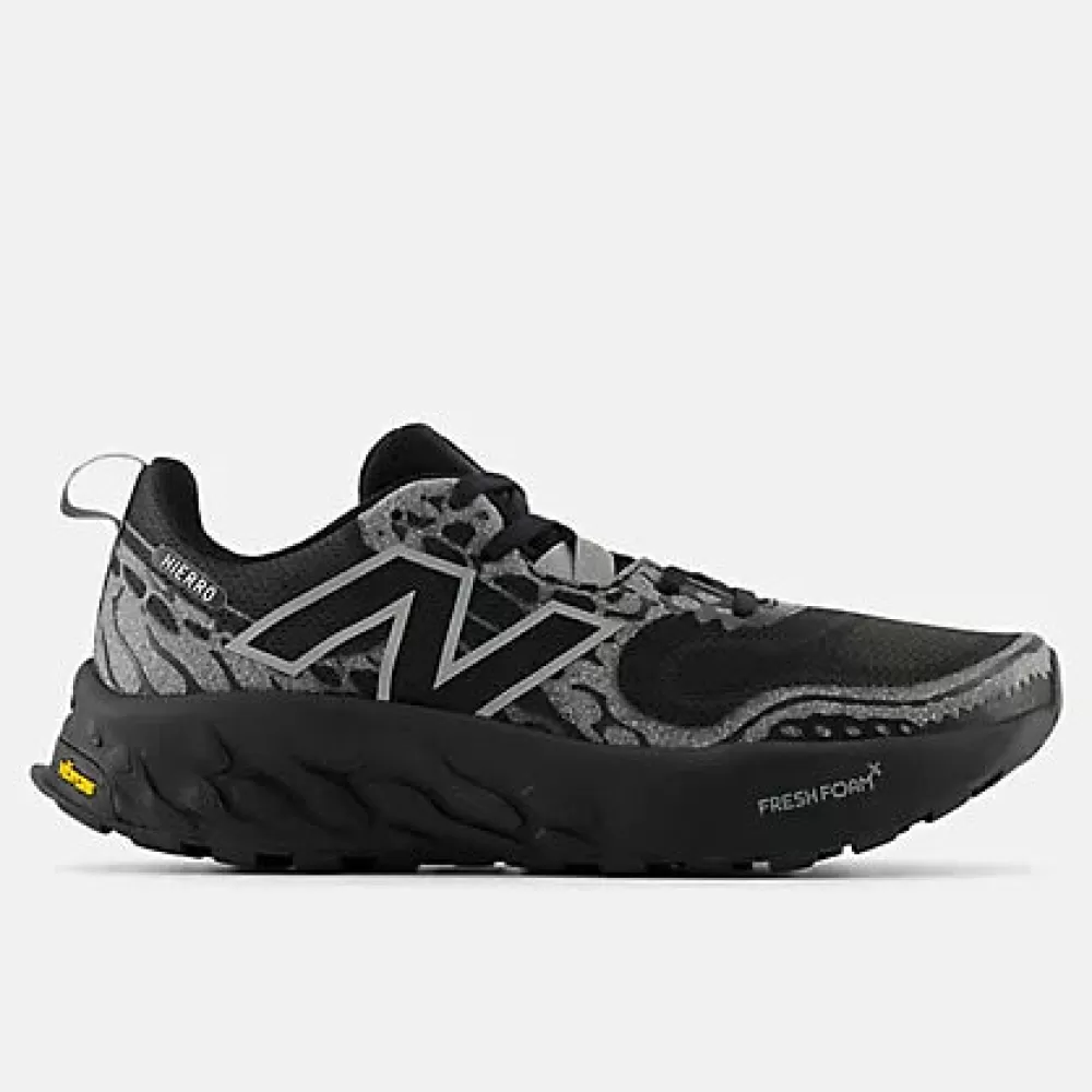 Running | Trail^New Balance Fresh Foam X Hierro v8 Mens Black with shadow grey