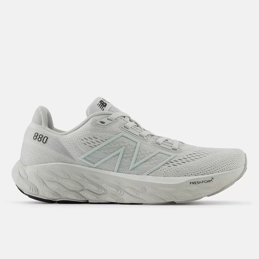 Running^New Balance Fresh Foam X 880v14 Womens Grey Matter with Raincloud and Reflection