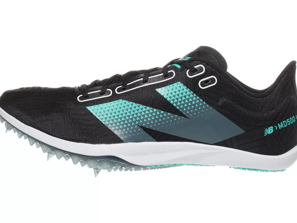 Track^New Balance FuelCell MD500 v9 Mens Black/Cyber Jade