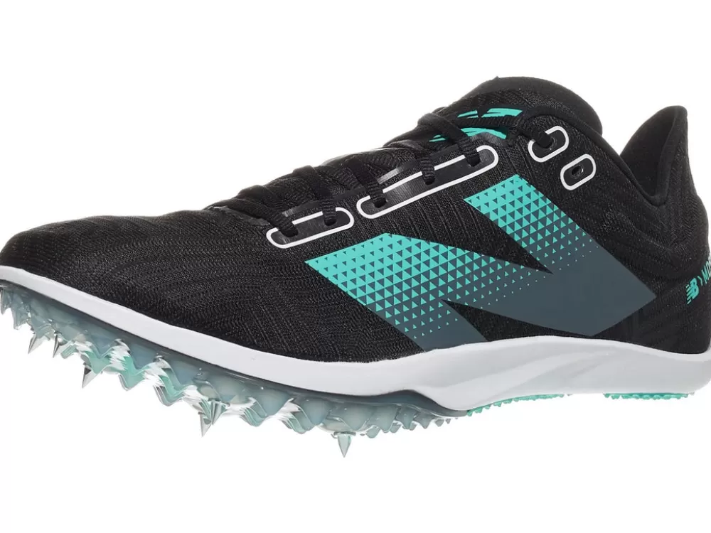 Track^New Balance FuelCell MD500 v9 Mens Black/Cyber Jade