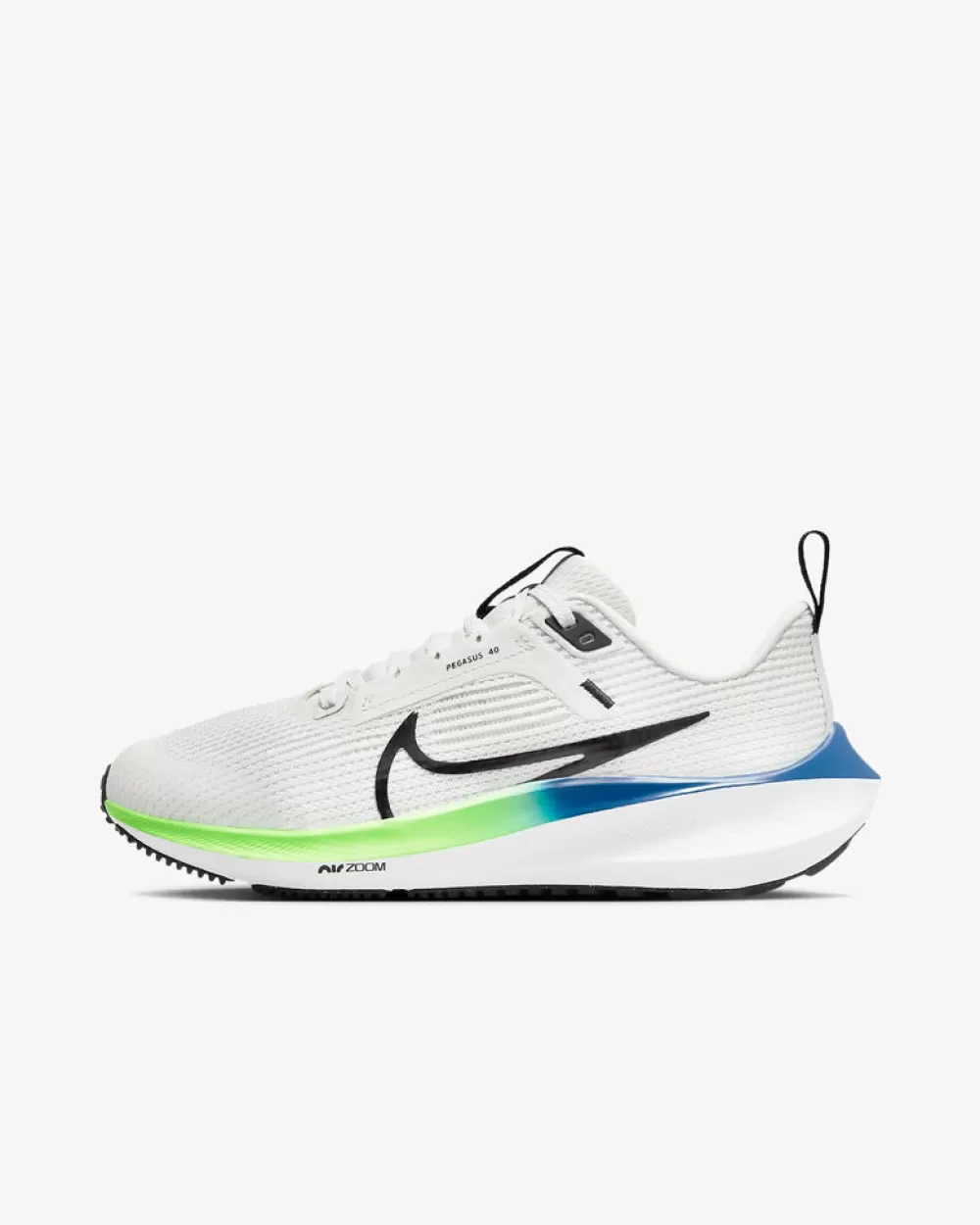 Kids | Running^Nike Pegasus 40 Kids Platinum Tint/White/Green Strike/Black