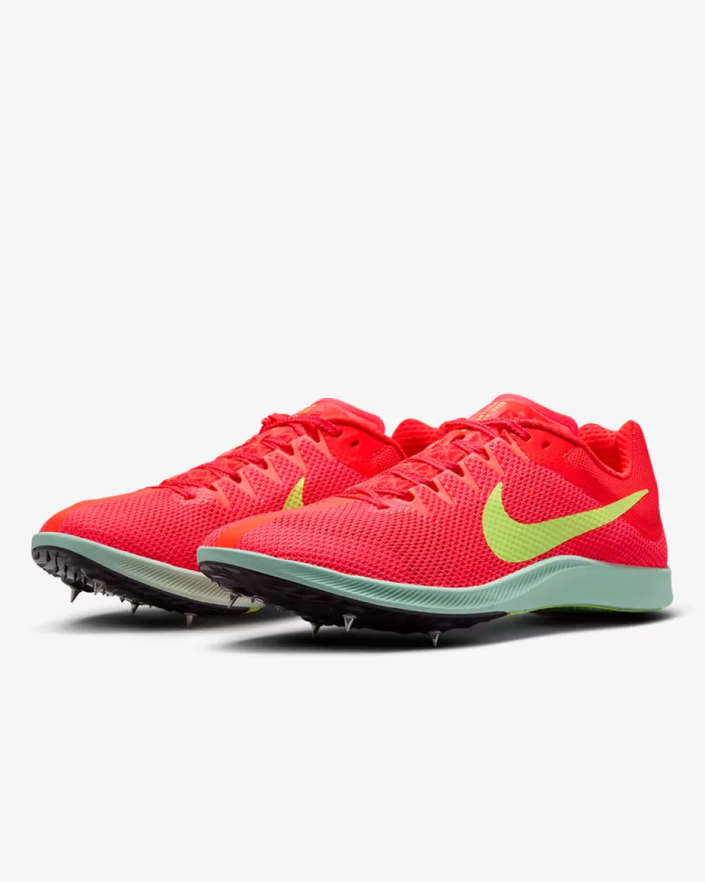 Track^Nike Zoom Rival Distance Bright Crimson/Barely Volt/Lime