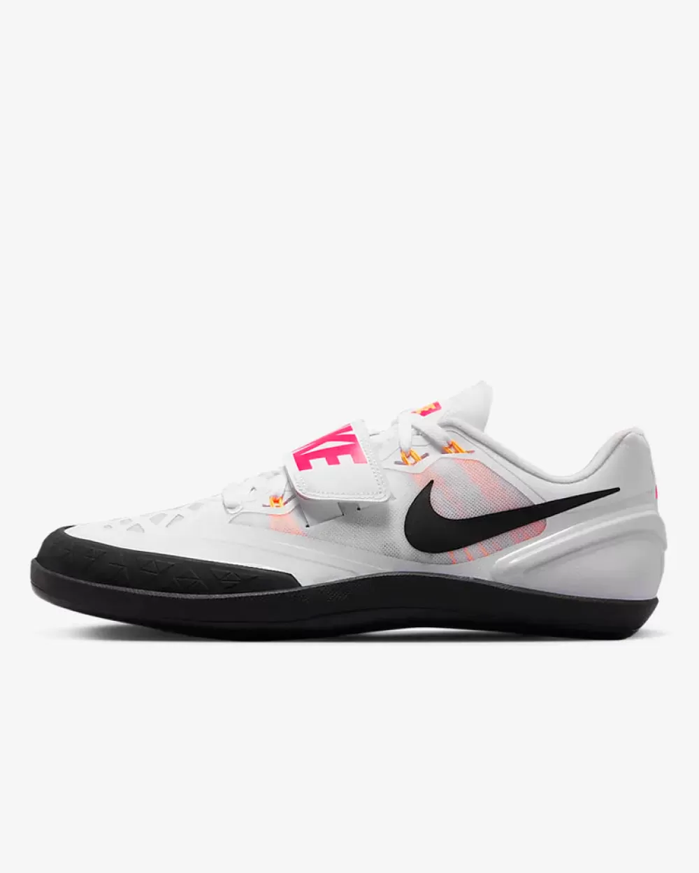 Field^Nike Zoom Rotational 6 Throwing White/Hyper Pink/Laser Orange/Black