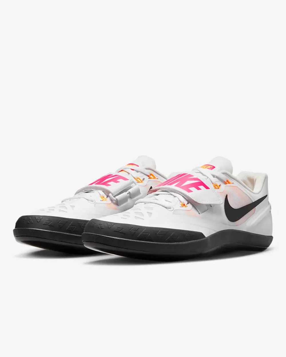 Field^Nike Zoom Rotational 6 Throwing White/Hyper Pink/Laser Orange/Black