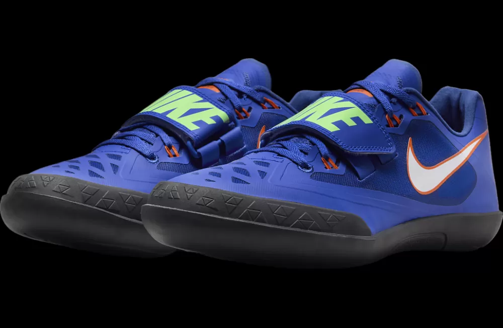 Field^Nike Zoom SD 4 Throwing Racer Blue / Lime Blast