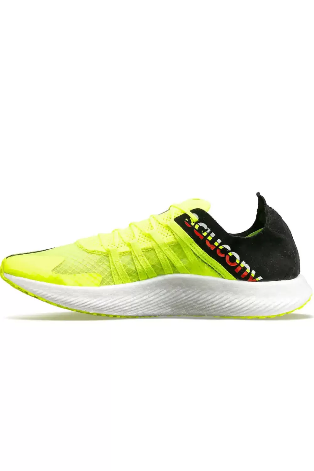 Racing^Saucony Sinister Womens Citron/Black