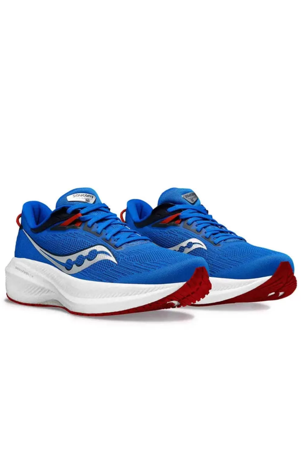 Running^Saucony Triumph 21 Mens Cobalt/Silver