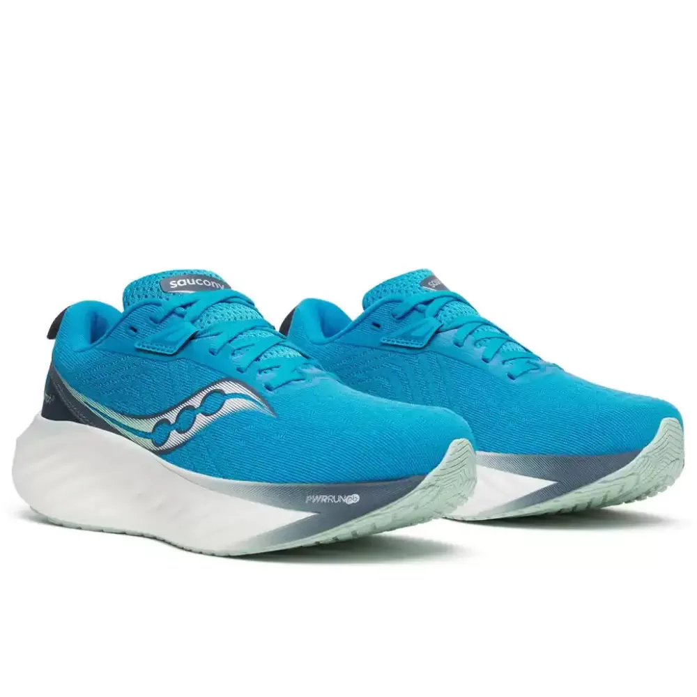 Running^Saucony Triumph 22 Womens Viziblue/Dusk